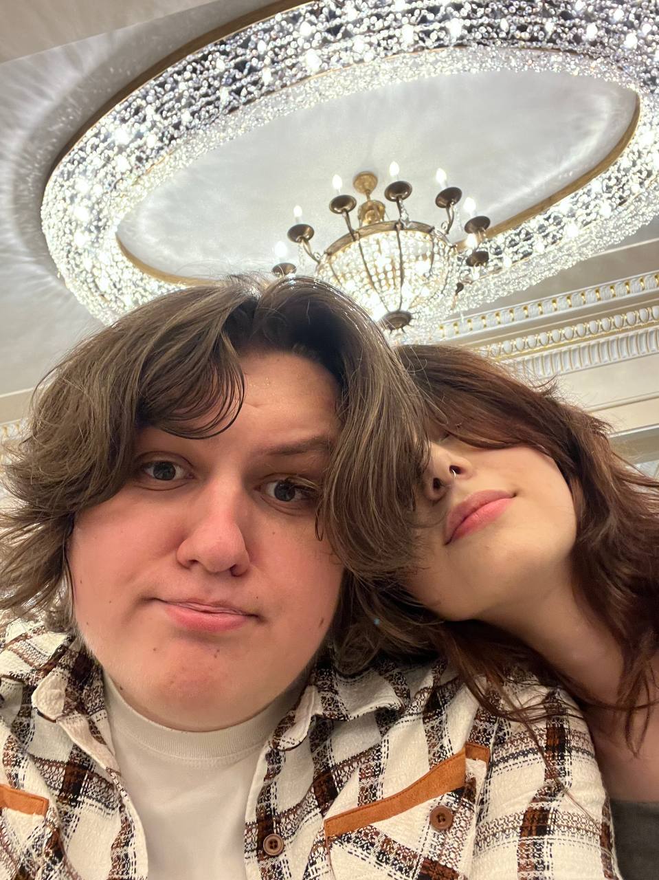 Совместная фотография Кости и Сони